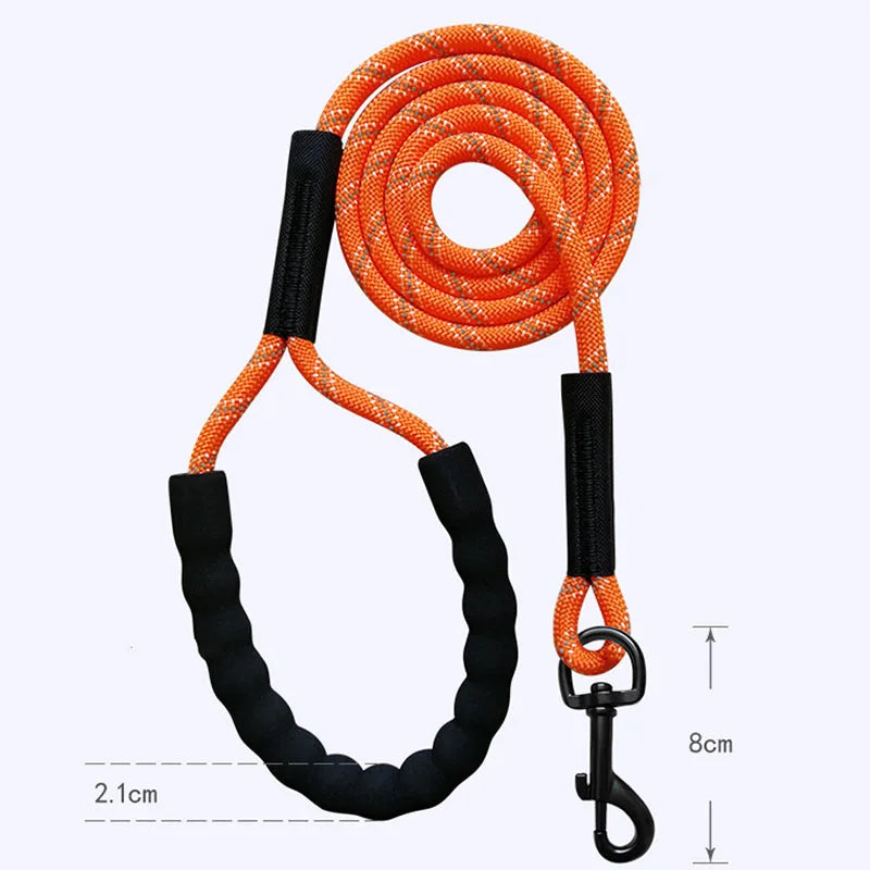 Reflective Long Dog Training Leash for Small Medium Large Dogs