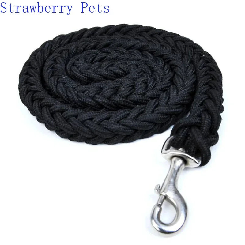 Heavy Duty Nylon Dog Leash and Adjustable Collar Set Army Green