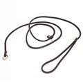 Soft Genuine Leather Dog Slip Lead No Pull Training Leash